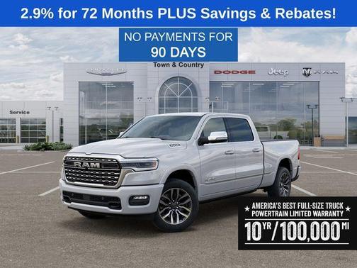 Ivory White 2026 RAM 1500 Limited