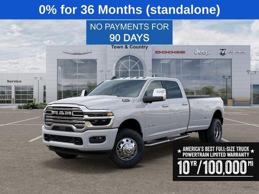 Bright White Clearcoat 2026 RAM 3500 Laramie
