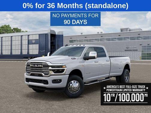 Bright White Clearcoat 2026 RAM 3500 Laramie