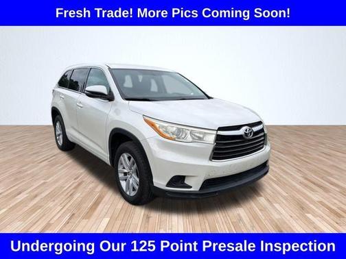Blizzard Pearl 2014 Toyota Highlander LE