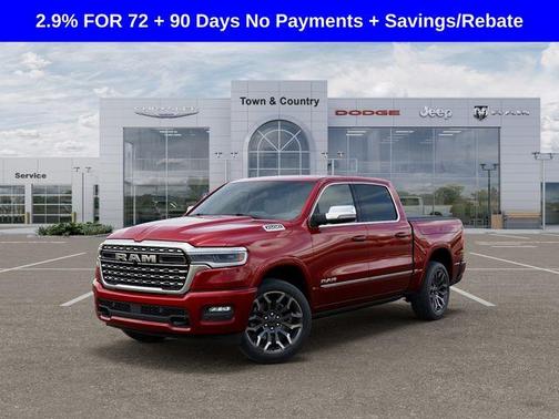 Molten Red Pearlcoat 2026 RAM 1500 Limited