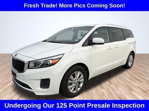 Clear White 2017 Kia Sedona LX