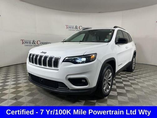 Bright White Clearcoat 2022 Jeep Cherokee Latitude Lux