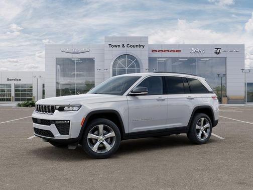 Bright White Clearcoat 2026 Jeep Grand Cherokee Limited