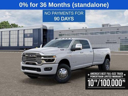 Bright White Clearcoat 2026 RAM 3500 Laramie