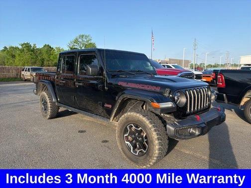 Black Clearcoat 2023 Jeep Gladiator Rubicon