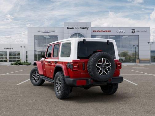 Firecracker Red Clearcoat 2026 Jeep Wrangler Sahara