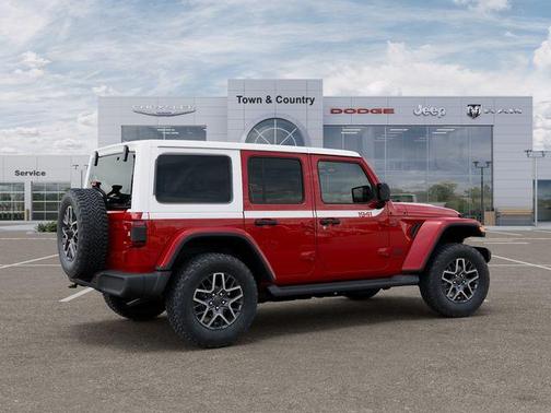 Firecracker Red Clearcoat 2026 Jeep Wrangler Sahara