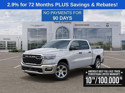Bright White Clearcoat 2026 RAM 1500 Big Horn/Lone Star