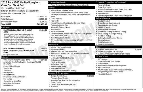 2025 RAM 1500 Limited