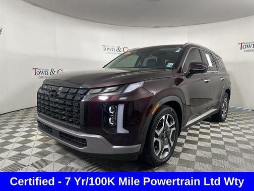 Burgundy 2023 Hyundai PALISADE Limited
