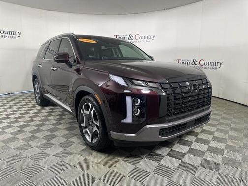 Burgundy 2023 Hyundai PALISADE Limited