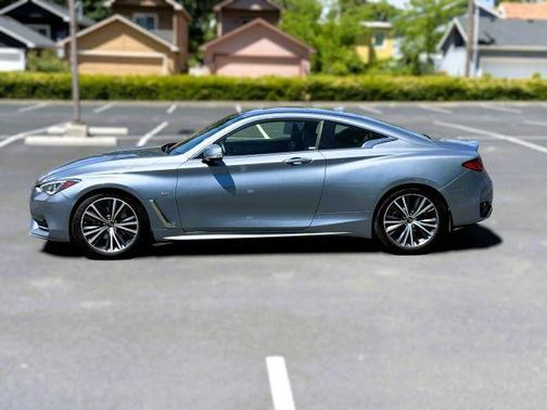 Blue 2020 INFINITI Q60 3.0t LUXE