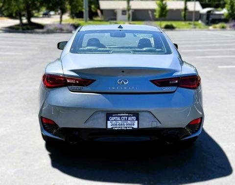 Blue 2020 INFINITI Q60 3.0t LUXE
