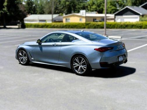 Blue 2020 INFINITI Q60 3.0t LUXE