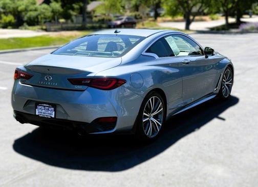 Blue 2020 INFINITI Q60 3.0t LUXE