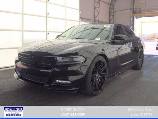 Pitch Black Clearcoat 2018 Dodge Charger R/T