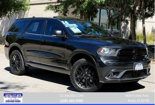 Brilliant Black Crystal Pearlcoat 2016 Dodge Durango R/T