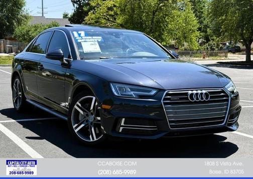 Moonlight Blue Metallic 2017 Audi A4 2.0T Premium Plus