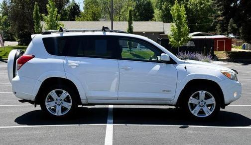 Super White 2007 Toyota RAV4 Sport