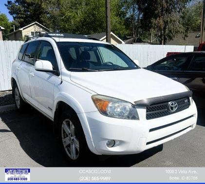 Super White 2007 Toyota RAV4 Sport