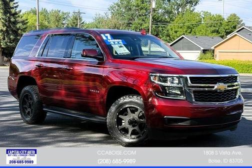 Red Tinted Clearcoat 2017 Chevrolet Tahoe LT