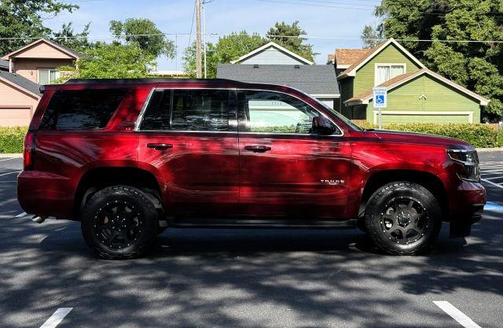 Red Tinted Clearcoat 2017 Chevrolet Tahoe LT