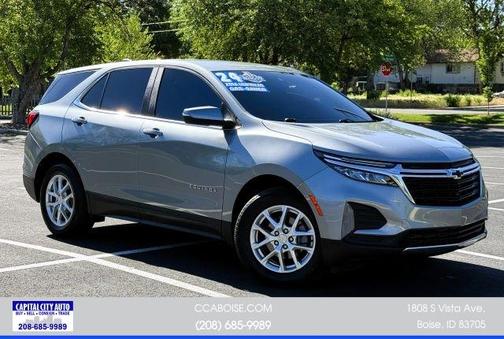 Sterling Gray Metallic 2024 Chevrolet Equinox LT
