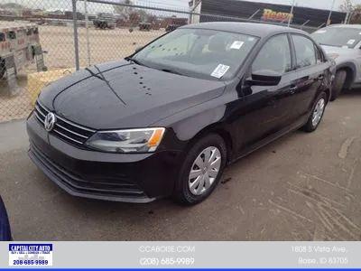 Black 2015 Volkswagen Jetta 2.0L S