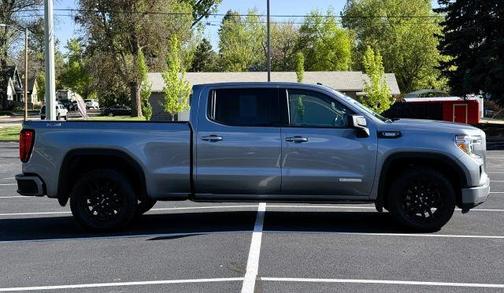 Steel Metallic 2021 GMC Sierra 1500 Elevation