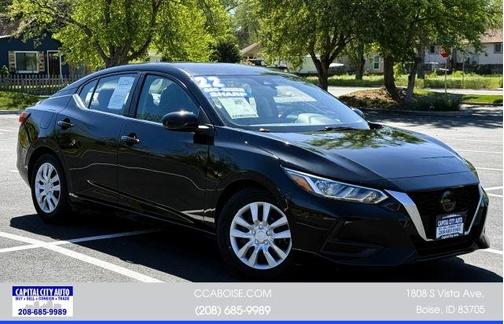Black 2022 Nissan Sentra S