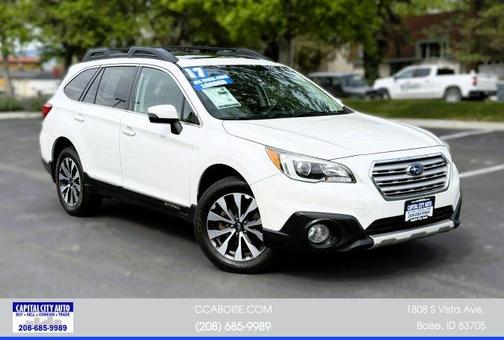 White 2017 Subaru Outback 2.5i Limited