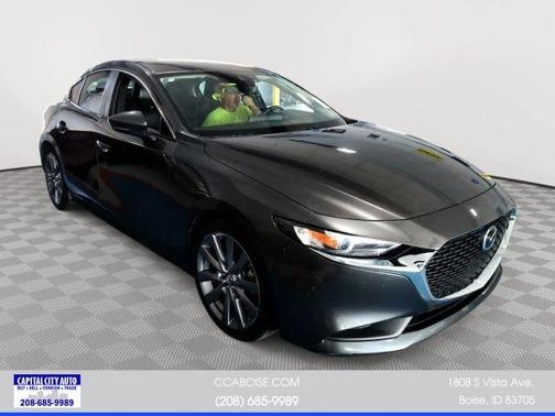 Machine Gray Metallic 2020 Mazda Mazda3 FWD w/Select Package