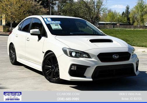 Crystal White Pearl 2018 Subaru WRX Base
