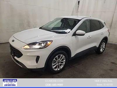 Oxford White 2021 Ford Escape SE