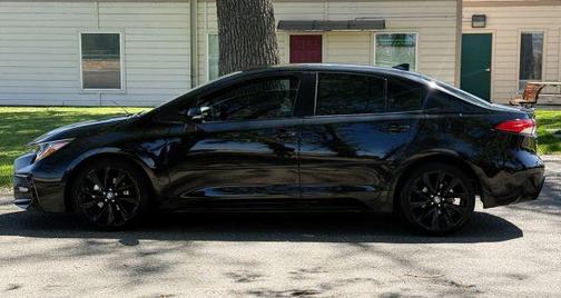 Black Sand Pearl 2021 Toyota Corolla SE