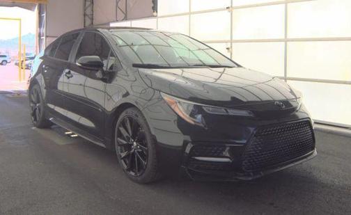 Black Sand Pearl 2021 Toyota Corolla SE