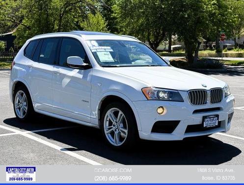 Alpine White 2014 BMW X3 xDrive35i