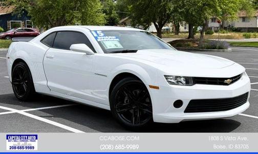 Summit White 2015 Chevrolet Camaro 1LS