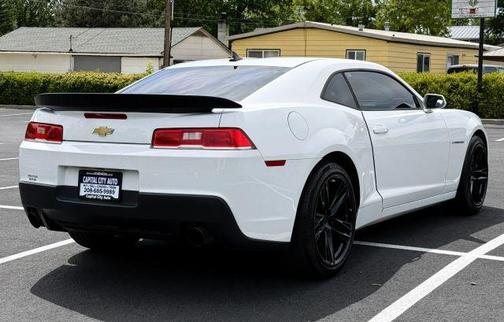 Summit White 2015 Chevrolet Camaro 1LS