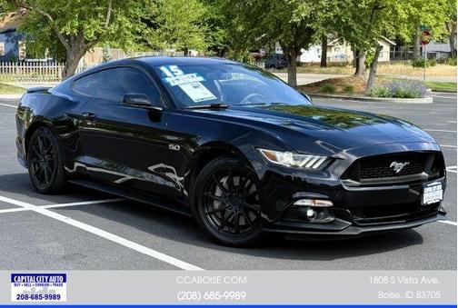 Black 2015 Ford Mustang GT Premium