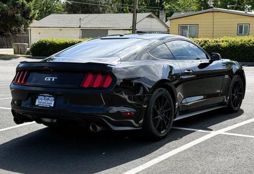 Black 2015 Ford Mustang GT Premium