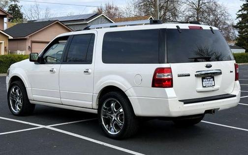 White Platinum Clearcoat 2014 Ford Expedition EL Limited