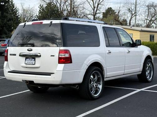 White Platinum Clearcoat 2014 Ford Expedition EL Limited