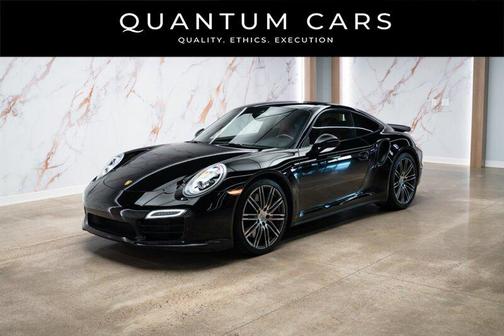 Black 2015 Porsche 911 Turbo