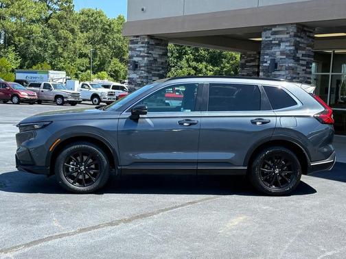 Gray 2023 Honda CR-V Hybrid Sport AWD