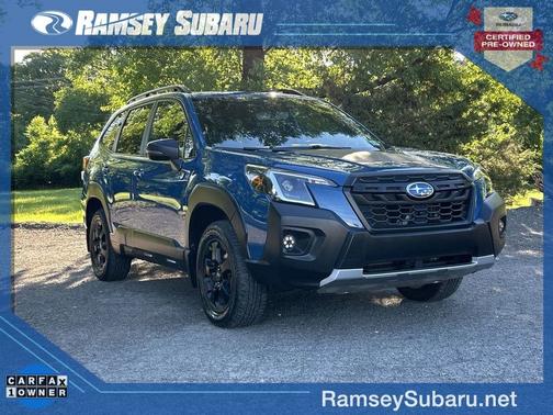 Geyser Blue 2022 Subaru Forester Wilderness