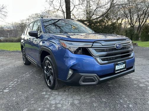 Daybreak Blue Pearl 2025 Subaru Forester Limited Hybrid