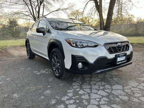 Crystal White Pearl 2023 Subaru Crosstrek Sport