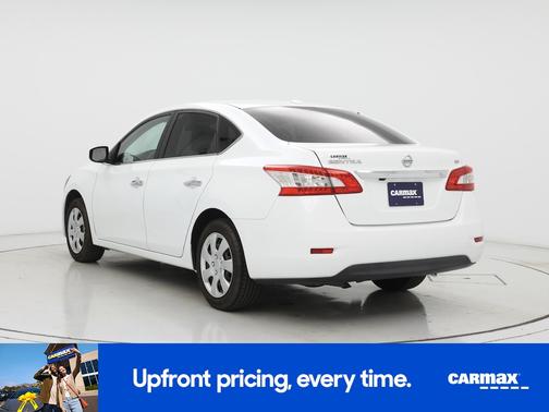 White 2015 Nissan Sentra SV